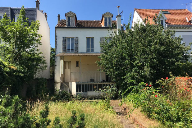 Existant jardin-agrandissement_extension-maison-Bois-Colombes