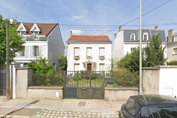 Existant rue-agrandissement_extension-maison-Bois-Colombes