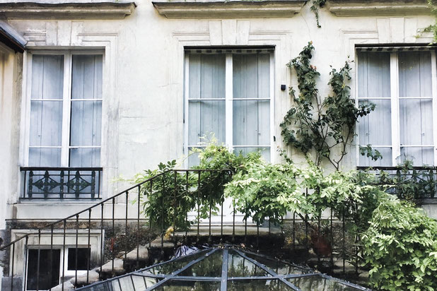 Verrière bibliothèque-rehabilitation-appartement-Paris
