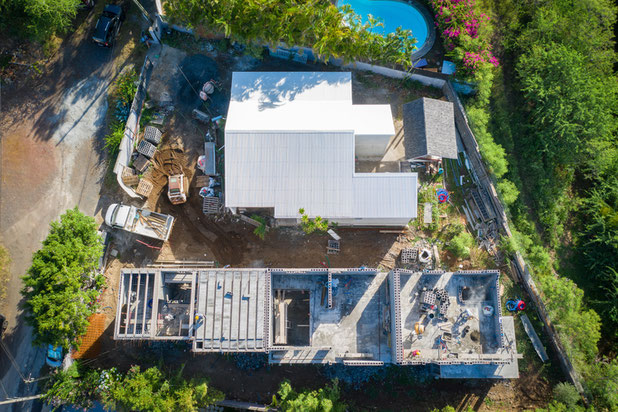 POR - Vue aérienne Plan Masse-construction-logement-La Réunion