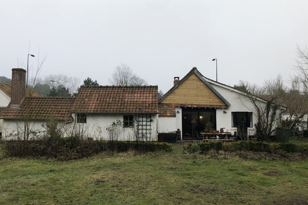 Photographie existant depuis le jardin-agrandissement_extension-maison-Cucq