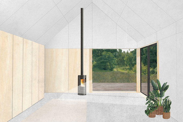 Vue intérieur-agrandissement_extension-maison-Cucq