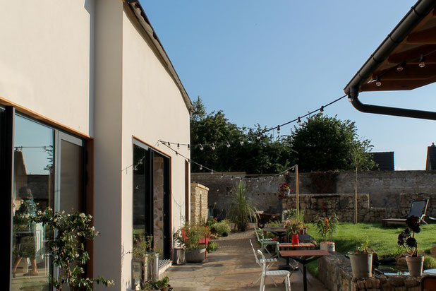 L'entrée-renovation-hotel-Lion-sur-Mer