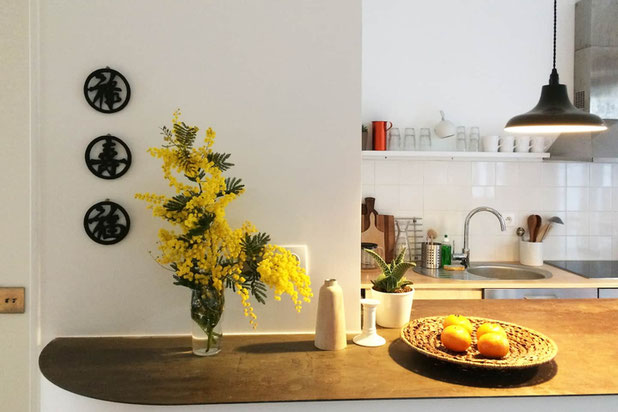 Séjour cuisine-renovation-appartement-Paris