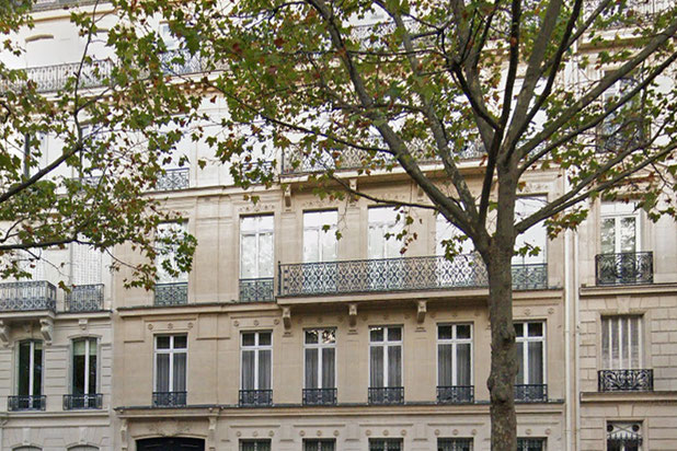 Vue de l'immeuble depuis la rue-rehabilitation-appartement-Paris