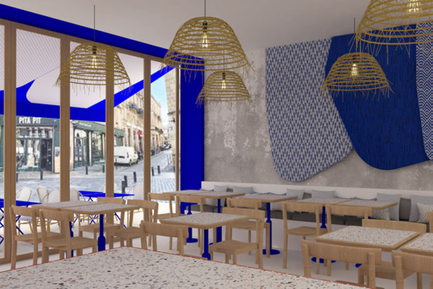 Greek Food-amenagement-cafe_restaurant-Bordeaux