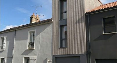 Photo d'un projet de Agrandissement Extension Surélévation à Rezé