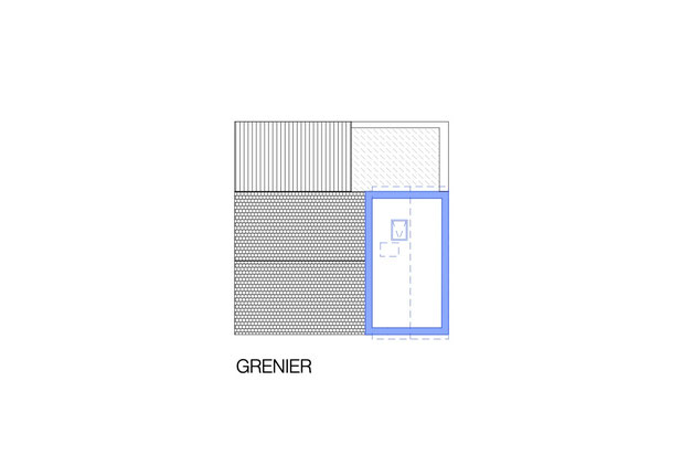 Plan Grenier-agrandissement_extension-surelevation-Rezé