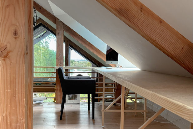 plan de travail linéaire-amenagement-maison-Mesquer