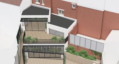 Photo d'un projet de Agrandissement Extension Maison à Boulogne-Billancourt