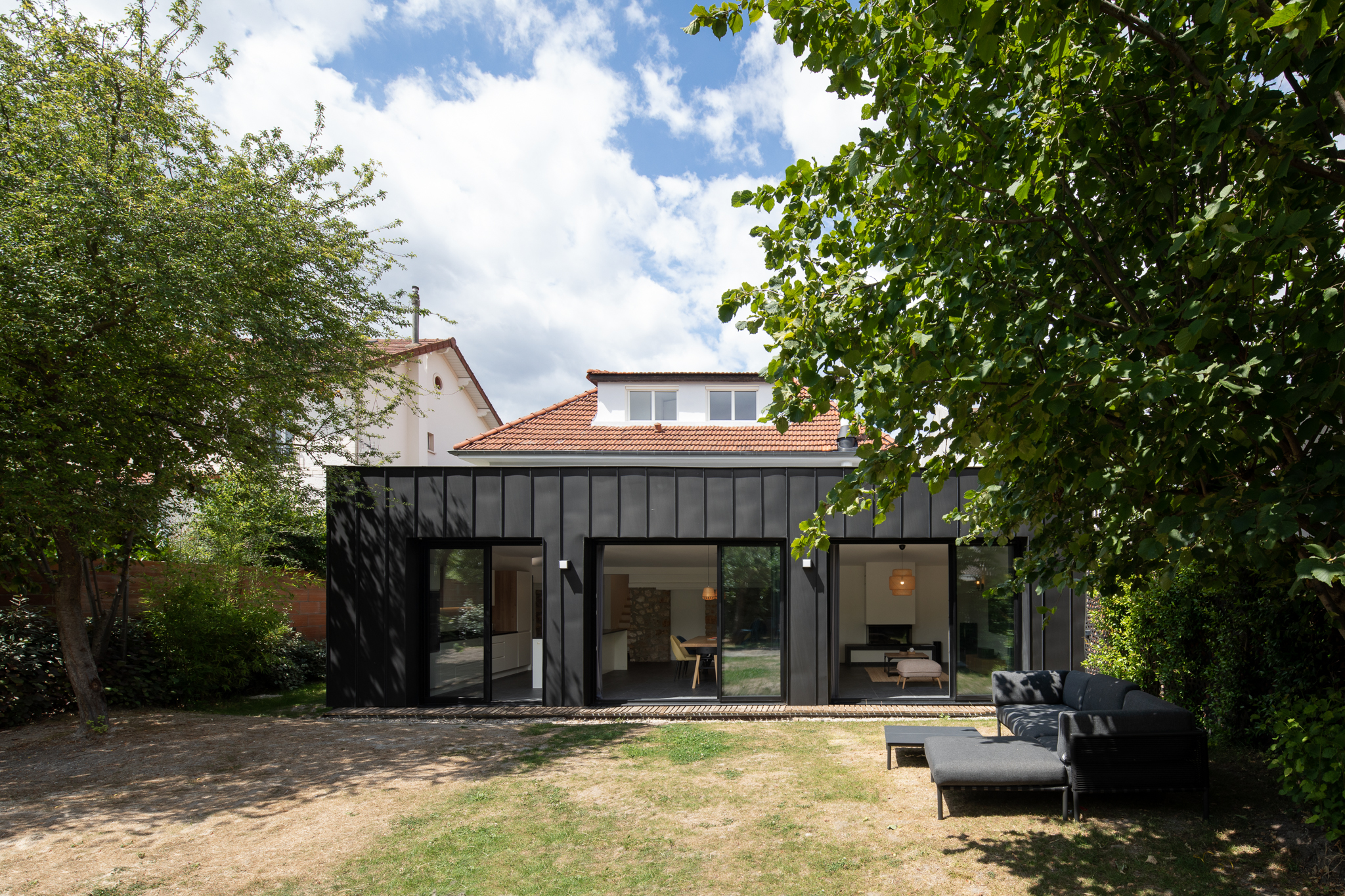 LA BOITE NOIRE – extension de maison Territoire de Belfort