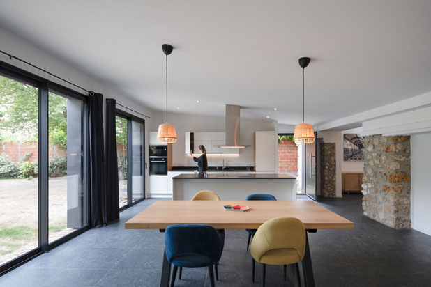 PHOTO SEJOUR/CUISINE-agrandissement_extension-maison-Houilles