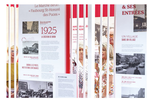 pavillon d'exposition marché aux puces Biron détail du claustra-construction-autre-Saint-Ouen-sur-Seine