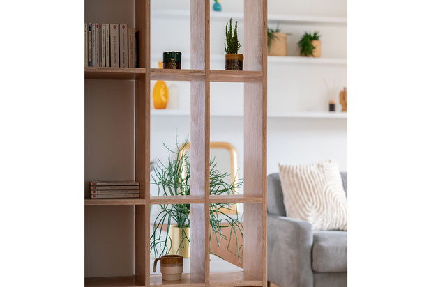 détail de la bibilothèque-renovation-appartement-Colombes