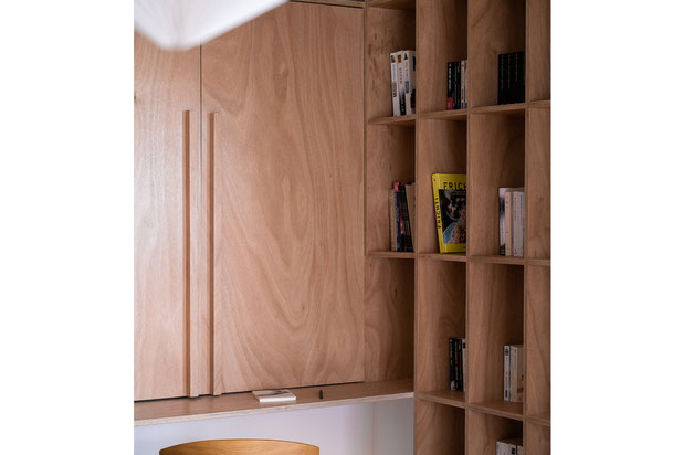 espace bureau-renovation-appartement-Colombes