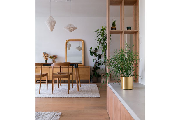 espace salle a manger-renovation-appartement-Colombes