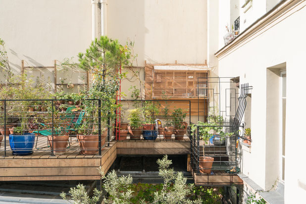 terrasse suspendue-construction-extension-Paris