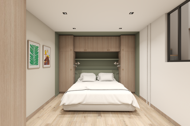 Chambre-renovation-appartement-Bagnolet