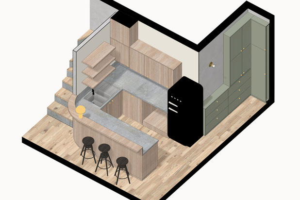 Cuisine-renovation-appartement-Bagnolet