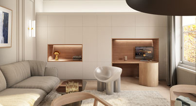 Photo d'un projet de Rénovation Appartement à Paris