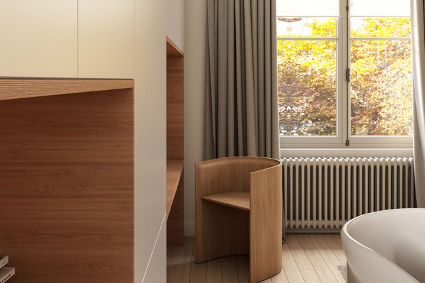 Salon-renovation-appartement-Paris