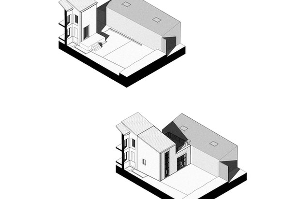 Axonométries-agrandissement_extension-appartement-Montreuil