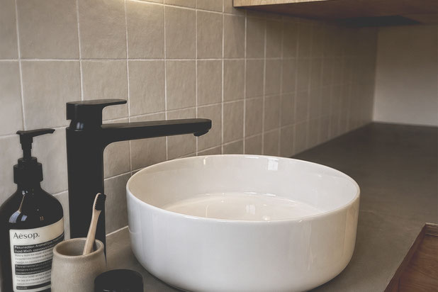 Photographie du lavabo.-renovation-appartement-Paris
