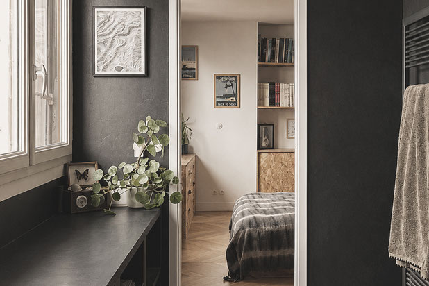 Photographie de la salle d'eau.-renovation-appartement-Montreuil