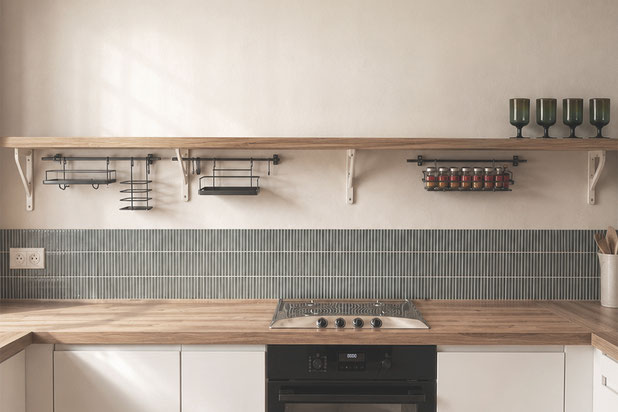 Photographie de la cuisine.-renovation-appartement-Paris