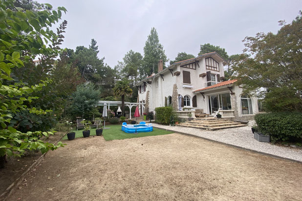 Pignon néo-basque et enseigne « Mi Rancho », La Baule-agrandissement_extension-maison-La Baule-Escoublac