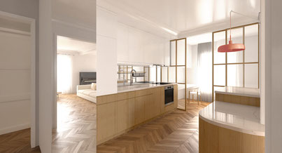 Photo d'un projet de Rénovation Appartement à Paris