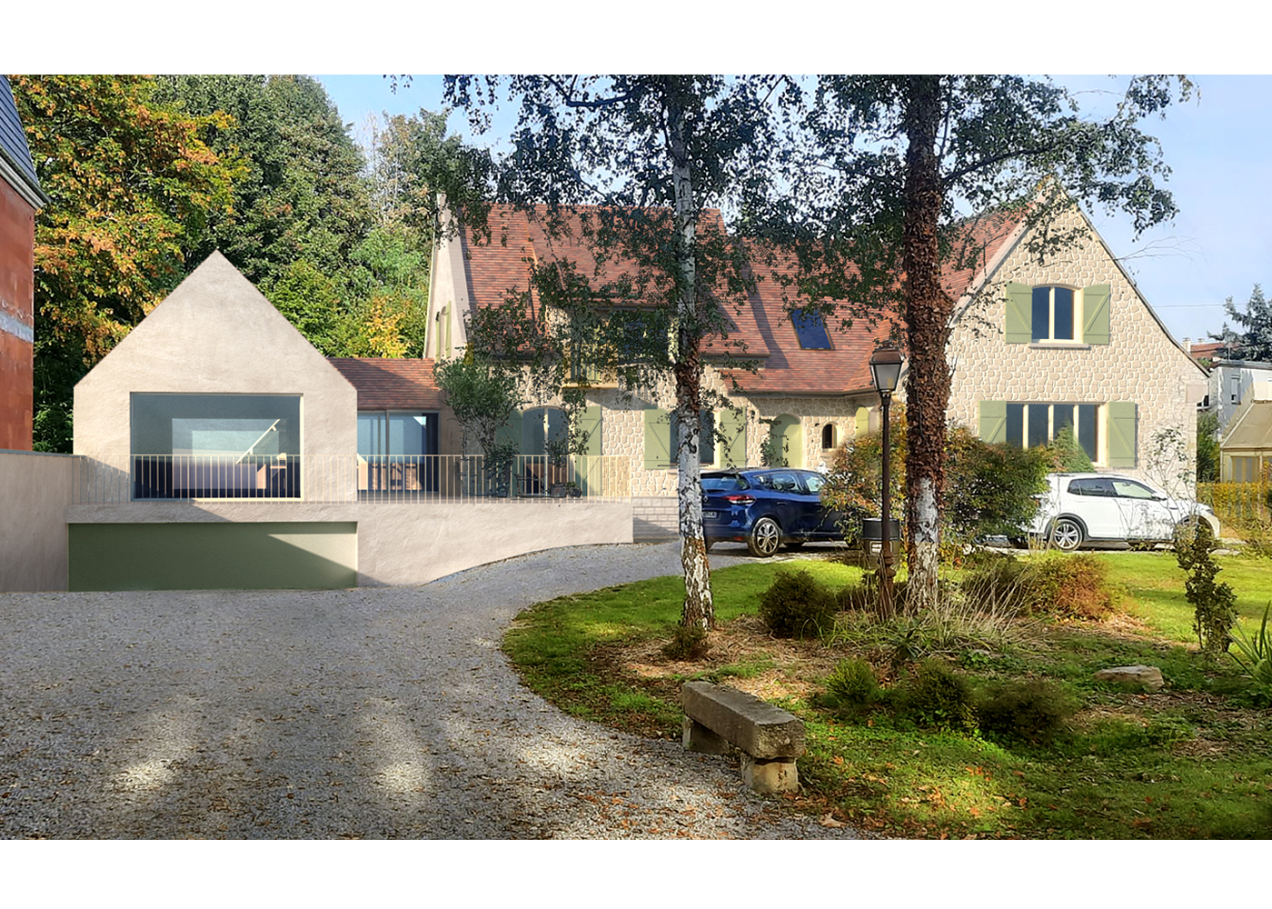 EXTENSION - LUZARCHES – extension de maison Val-d'Oise