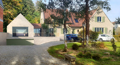 Photo d'un projet de Agrandissement Extension Maison à Luzarches