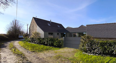 Photo d'un projet de Agrandissement Extension Maison à Saint-Évarzec