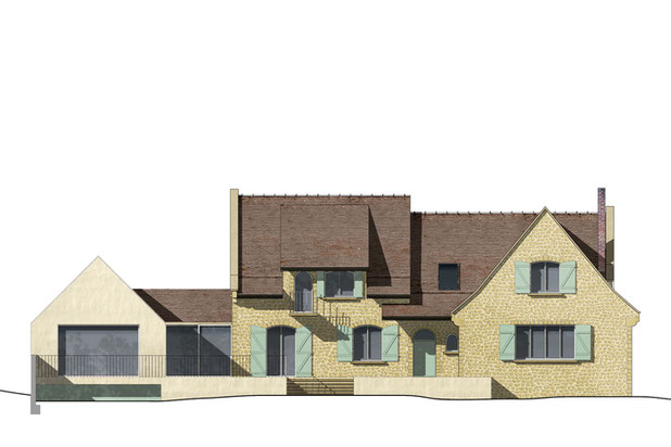 Extensions - Luzarches-agrandissement_extension-maison-Luzarches