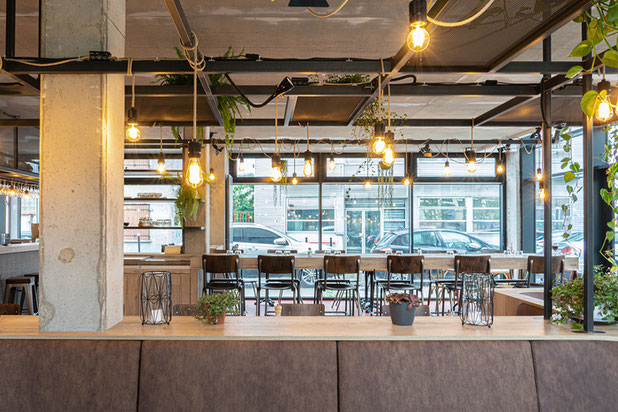 Restaurant - Le Préau-amenagement-cafe_restaurant-Le Pré-Saint-Gervais