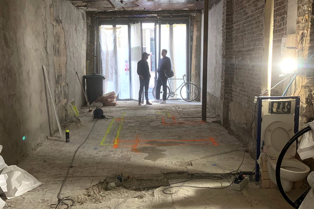 Avant travaux-renovation-cafe_restaurant-Paris