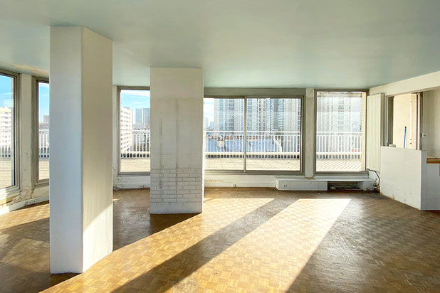 Appartement - Rooftop-renovation-appartement-Paris