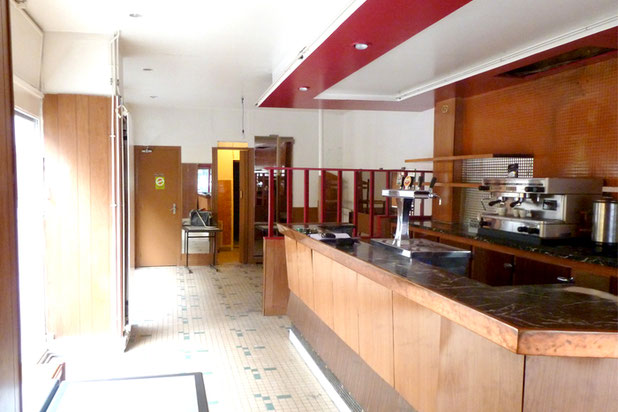 Restaurant - Pierre Sang in Oberkampf-renovation-cafe_restaurant-Paris
