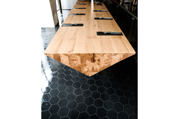 Restaurant - Pierre Sang in Oberkampf-renovation-cafe_restaurant-Paris