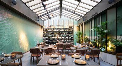 Photo d'un projet de Réhabilitation Café ou restaurant à Paris