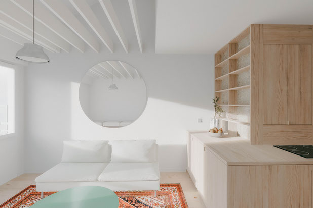 Une pièce traversante-renovation-appartement-Plérin