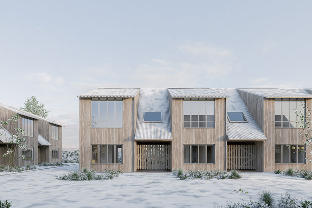 Sous la neige-construction-maison-Pleubian