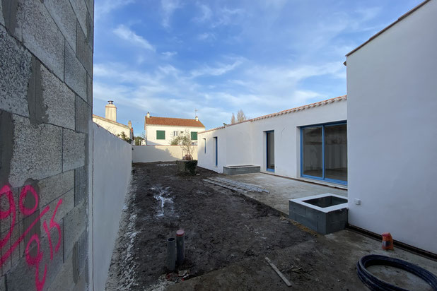 Maison de vacances à l'Epine // Noirmoutier-construction-maison-L'Épine