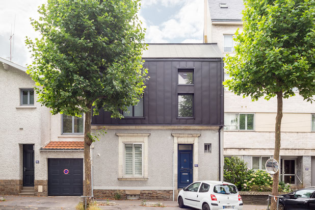 Surélévation nantaise-surelevation-maison-Nantes