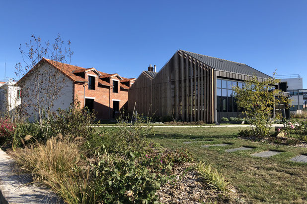 Fleury Michon - Accès des visiteurs-agrandissement_extension-bureaux-La Meilleraie-Tillay