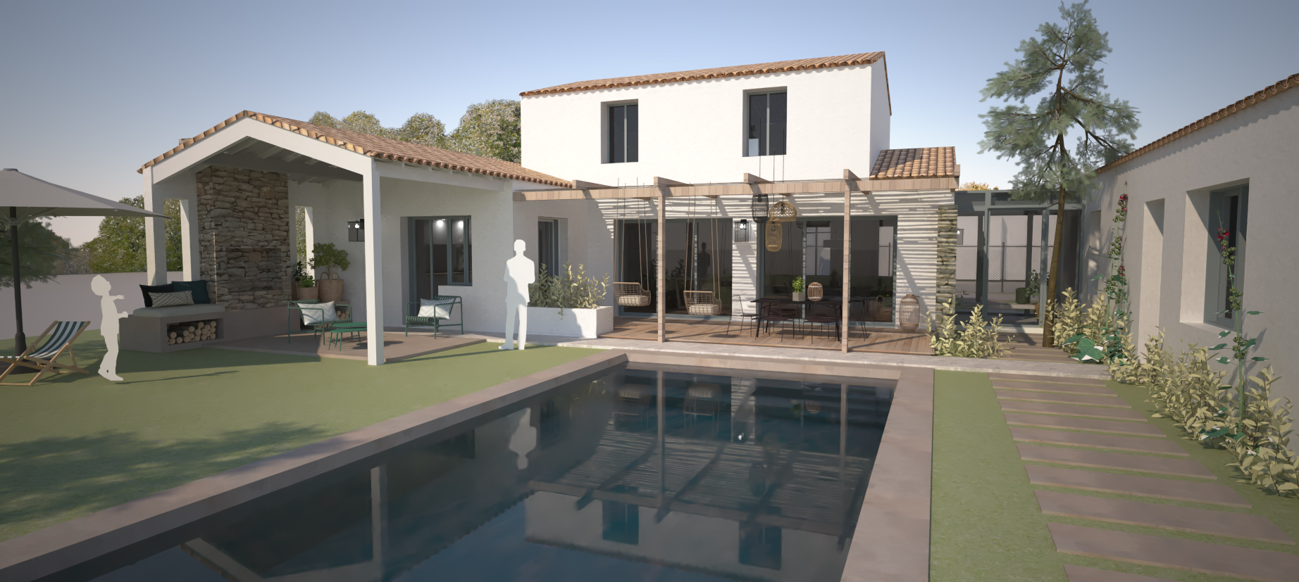 Maison de famille àl'Ile d'Yeu – construction de maison neuve Vendée Maison de famille àl'Ile d'Yeu – construction de maison neuve Vendée