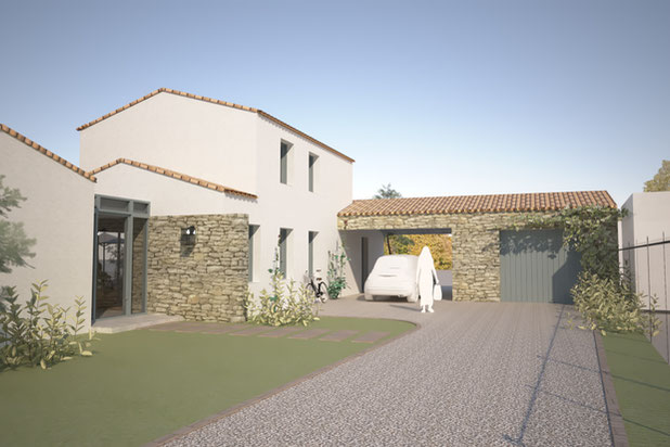 Maison de famille àl'Ile d'Yeu-construction-maison-L'Île-d'Yeu