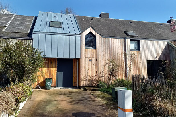 Façade sur Rue-agrandissement_extension-extension-Rennes