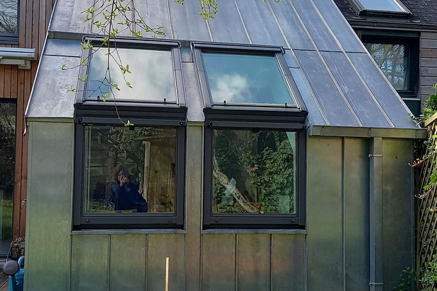 Velux et Verrière d'angle-agrandissement_extension-extension-Rennes